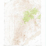 United States Geological Survey Graham Peak, UT (1971, 24000-Scale) digital map