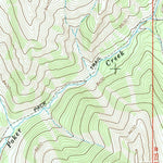 United States Geological Survey Graham Peak, WY (1967, 24000-Scale) digital map