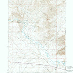 United States Geological Survey Graham Ranch, WY (1951, 24000-Scale) digital map