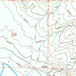 United States Geological Survey Graham Ranch, WY (1951, 24000-Scale) digital map