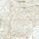 United States Geological Survey Graham Ranch, WY (1951, 24000-Scale) digital map