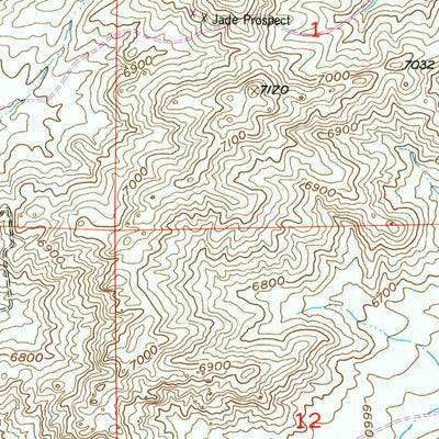 United States Geological Survey Graham Ranch, WY (1951, 24000-Scale) digital map