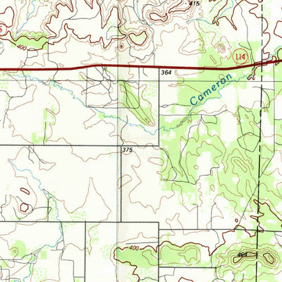 United States Geological Survey Graham, TX (1985, 100000-Scale) digital map