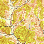 United States Geological Survey Grahn, KY (1950, 24000-Scale) digital map