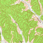 United States Geological Survey Grahn, KY (1970, 24000-Scale) digital map