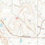 United States Geological Survey Grainola, OK-KS (1964, 24000-Scale) digital map