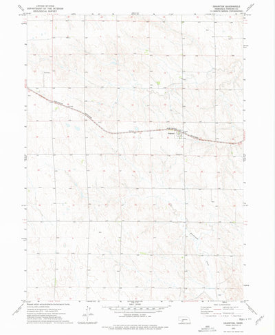 United States Geological Survey Grainton, NE (1973, 24000-Scale) digital map