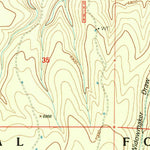 United States Geological Survey Grama Draw, AZ (1998, 24000-Scale) digital map