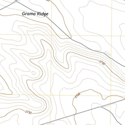 United States Geological Survey Grama Ridge, NM (2020, 24000-Scale) digital map