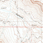 United States Geological Survey Grama Spring, AZ (1988, 24000-Scale) digital map