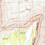 United States Geological Survey Grama Spring, AZ (1988, 24000-Scale) digital map
