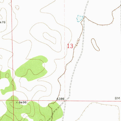 United States Geological Survey Gran Quivira, NM (1972, 24000-Scale) digital map