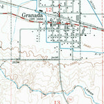United States Geological Survey Granada, CO (1953, 24000-Scale) digital map