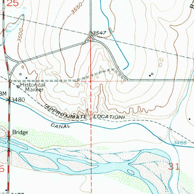 United States Geological Survey Granada, CO (1953, 24000-Scale) digital map