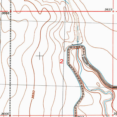 United States Geological Survey Granada NE, CO (1955, 24000-Scale) digital map
