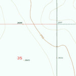 United States Geological Survey Granada NW, CO (1955, 24000-Scale) digital map