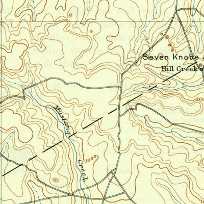 United States Geological Survey Granbury, TX (1889, 125000-Scale) digital map