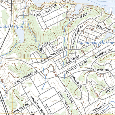 United States Geological Survey Granbury, TX (2023, 24000-Scale) digital map