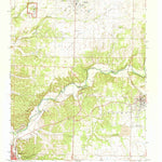 United States Geological Survey Granby, MO (1972, 24000-Scale) digital map