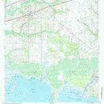United States Geological Survey Grand Bay, AL (1958, 24000-Scale) digital map