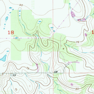 United States Geological Survey Grand Bay, AL (1958, 24000-Scale) digital map