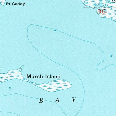 United States Geological Survey Grand Bay, AL (1958, 24000-Scale) digital map