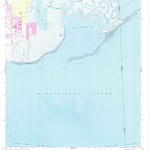 United States Geological Survey Grand Bay SW, AL-MS (1958, 24000-Scale) digital map