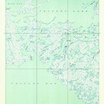 United States Geological Survey Grand Bayou Du Large, LA (1949, 31680-Scale) digital map