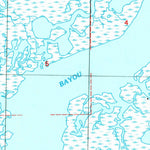 United States Geological Survey Grand Bayou Du Large, LA (1994, 24000-Scale) digital map