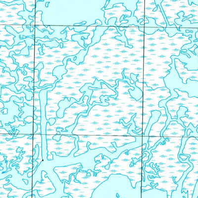 United States Geological Survey Grand Bayou Du Large, LA (1994, 24000-Scale) digital map
