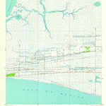 United States Geological Survey Grand Bayou, LA (1934, 24000-Scale) digital map
