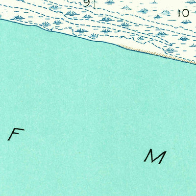 United States Geological Survey Grand Bayou, LA (1934, 24000-Scale) digital map