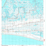 United States Geological Survey Grand Bayou, LA (1998, 24000-Scale) digital map