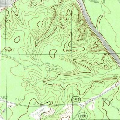 United States Geological Survey Grand Bluff, TX (1983, 24000-Scale) digital map