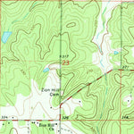 United States Geological Survey Grand Cane, LA (1972, 24000-Scale) digital map