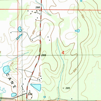 United States Geological Survey Grand Cane, LA (1994, 24000-Scale) digital map