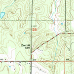 United States Geological Survey Grand Cane, LA (1994, 24000-Scale) digital map