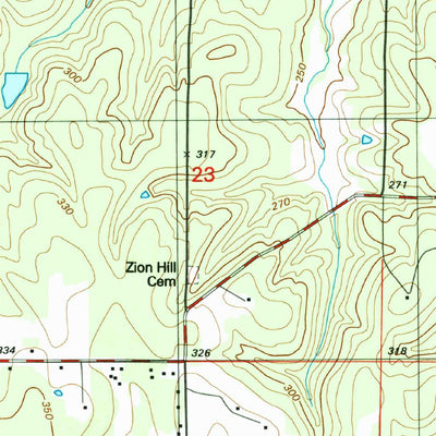 United States Geological Survey Grand Cane, LA (1994, 24000-Scale) digital map