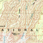 United States Geological Survey Grand Canyon, AZ (1984, 100000-Scale) digital map
