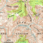 United States Geological Survey Grand Canyon, AZ-UT (1953, 250000-Scale) digital map