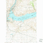 United States Geological Survey Grand Coulee Dam, WA (1989, 24000-Scale) digital map