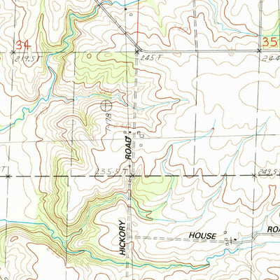 United States Geological Survey Grand Detour, IL (1983, 24000-Scale) digital map