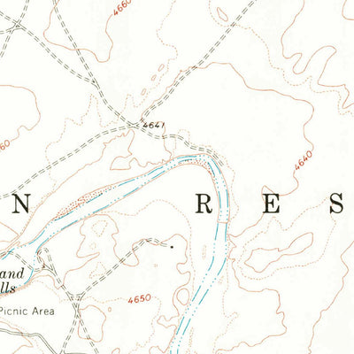 United States Geological Survey Grand Falls, AZ (1969, 24000-Scale) digital map