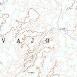 United States Geological Survey Grand Falls SE, AZ (1969, 24000-Scale) digital map