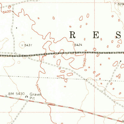 United States Geological Survey Grand Falls SW, AZ (1969, 24000-Scale) digital map