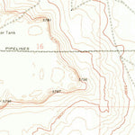 United States Geological Survey Grand Falls SW, AZ (1969, 24000-Scale) digital map