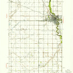 United States Geological Survey Grand Forks, ND-MN (1934, 62500-Scale) digital map