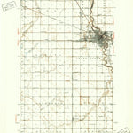 United States Geological Survey Grand Forks, ND-MN (1938, 62500-Scale) digital map