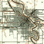 United States Geological Survey Grand Forks, ND-MN (1938, 62500-Scale) digital map