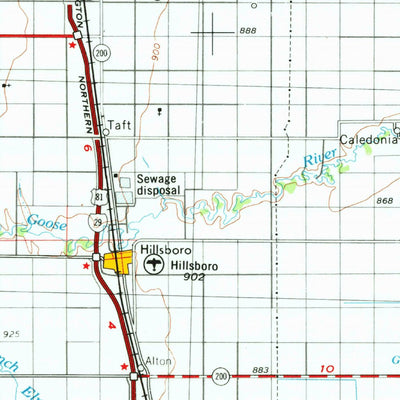 United States Geological Survey Grand Forks, ND-MN (1952, 250000-Scale) digital map